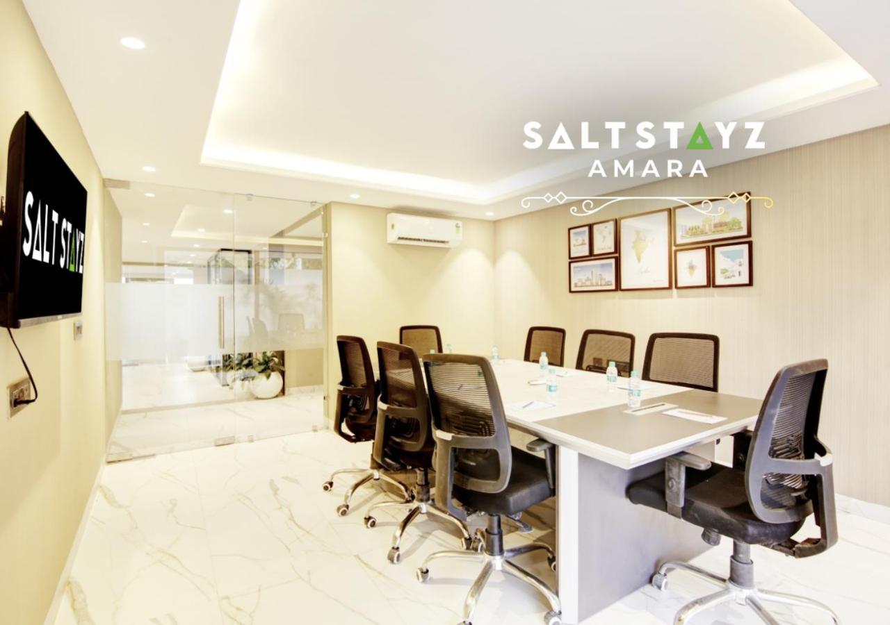 גורגאון Saltstayz Premier - Galleria Market Road & Sector 27 מראה חיצוני תמונה